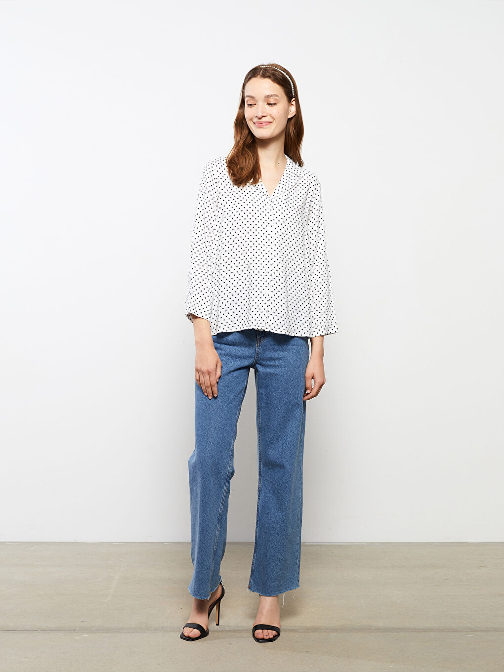 Karışık İncili Kadın Taç 2'li-2