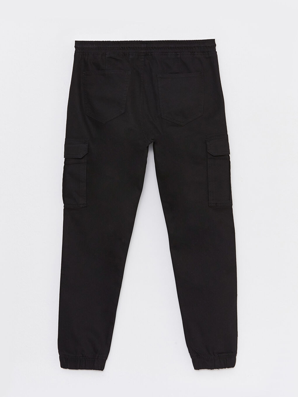 Тънък фит туил карго панталони за мъже-6