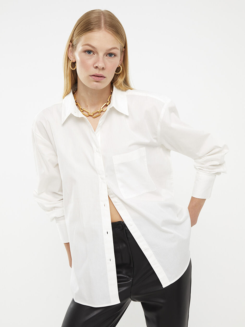 Poplin Women's Shirt