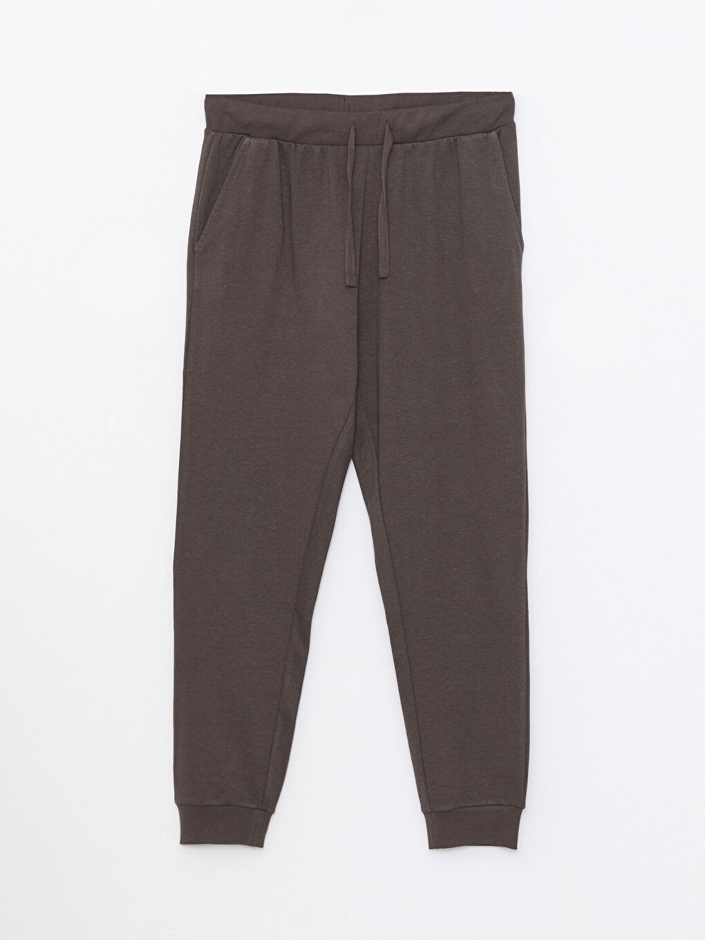 Women's Elasticated Waist Plain Sweatpants-5