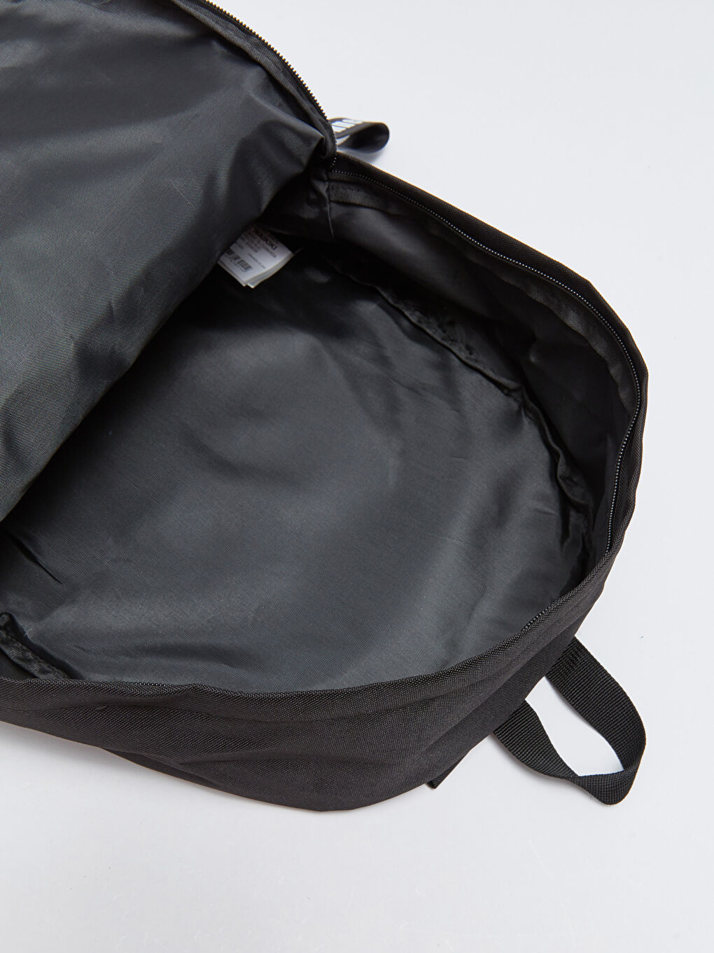 Siyah Düz Erkek Sırt Çantası-5