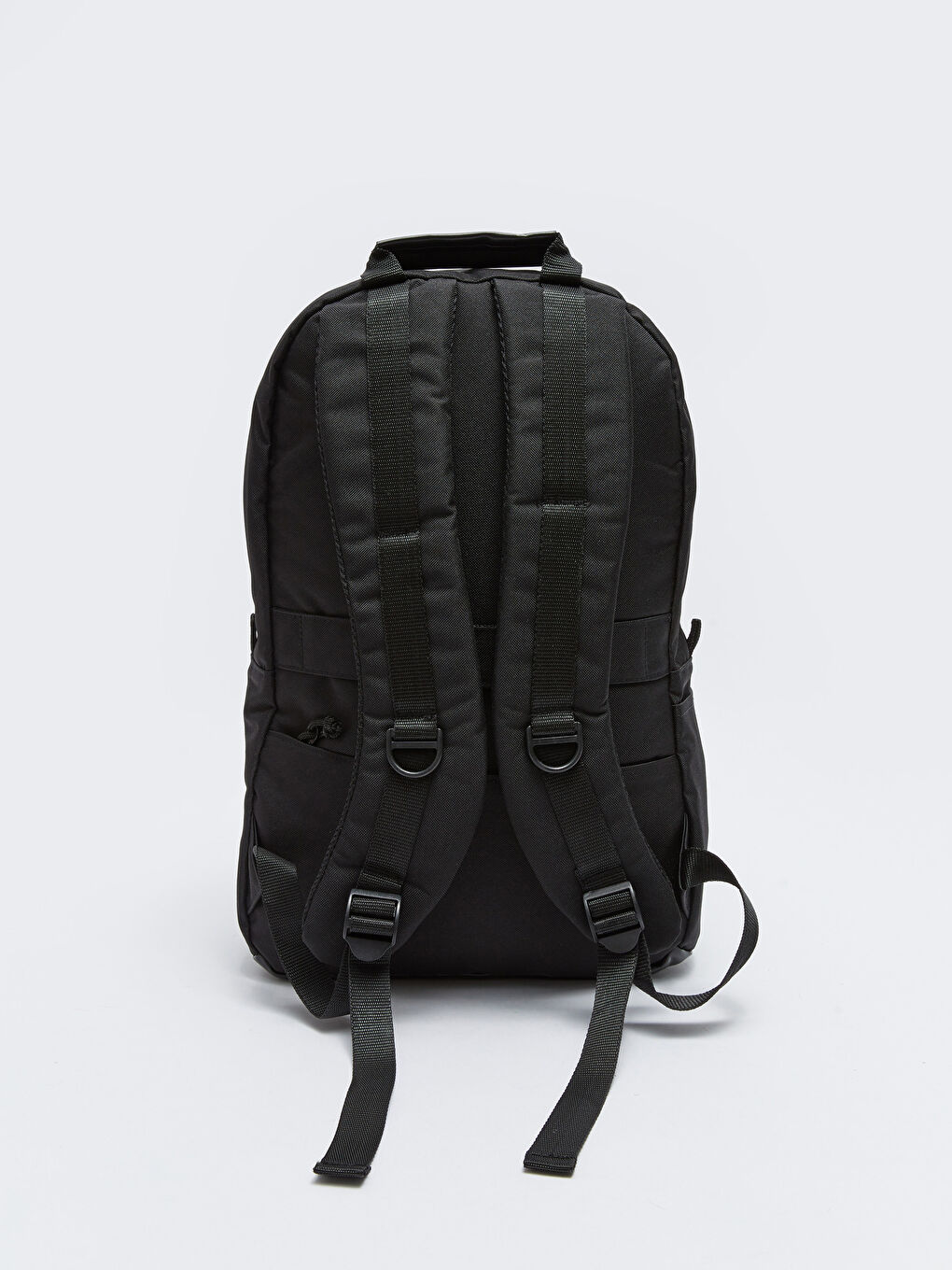 Siyah Düz Erkek Sırt Çantası-3