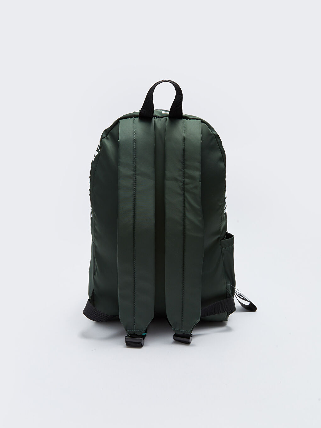 Yeşil Yazı Baskılı Erkek Sırt Çantası-2