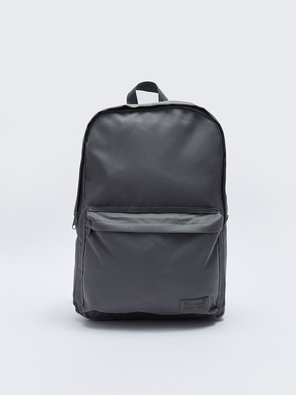 Gri Düz Erkek Sırt Çantası-3