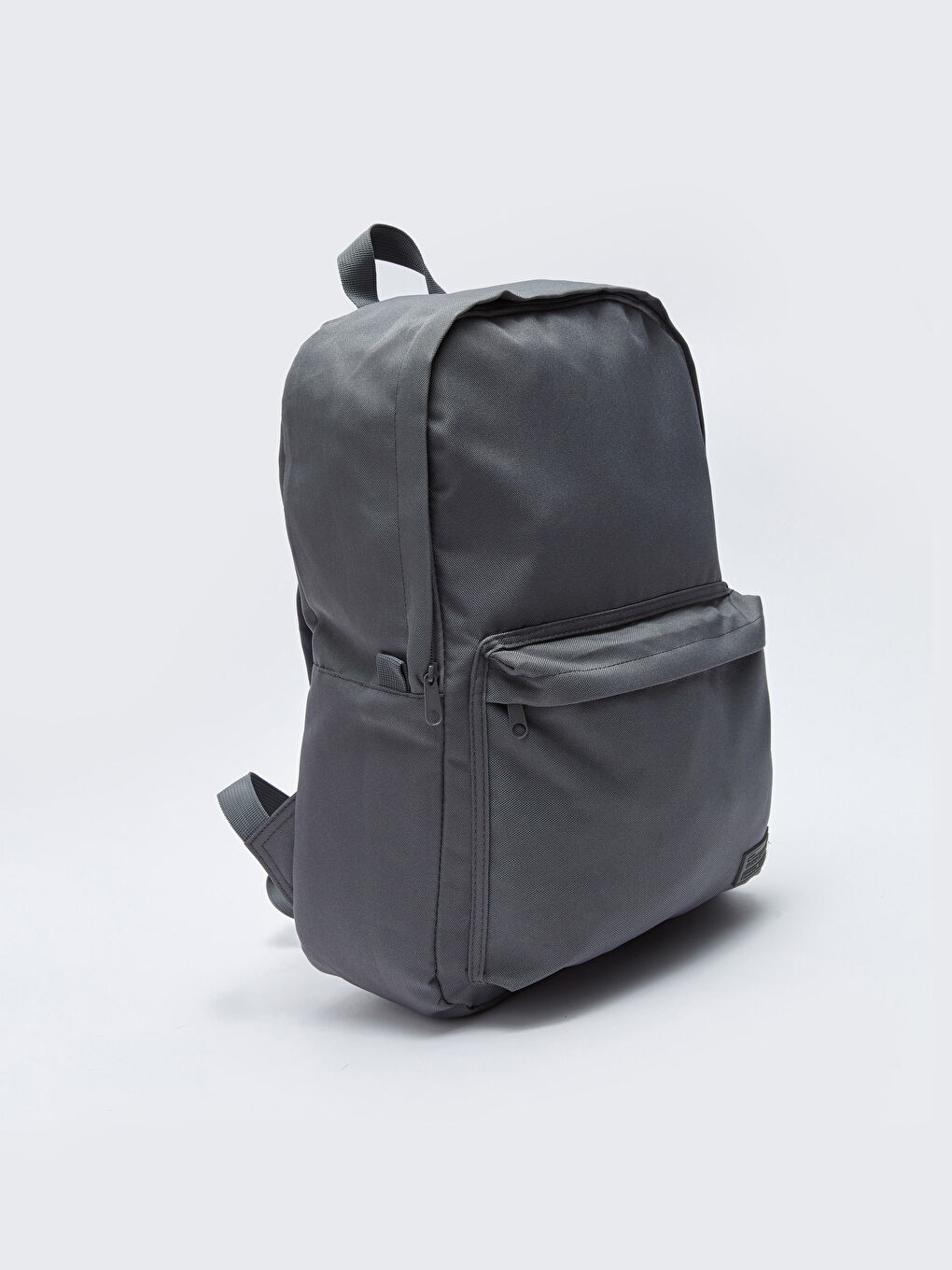 Gri Düz Erkek Sırt Çantası-4