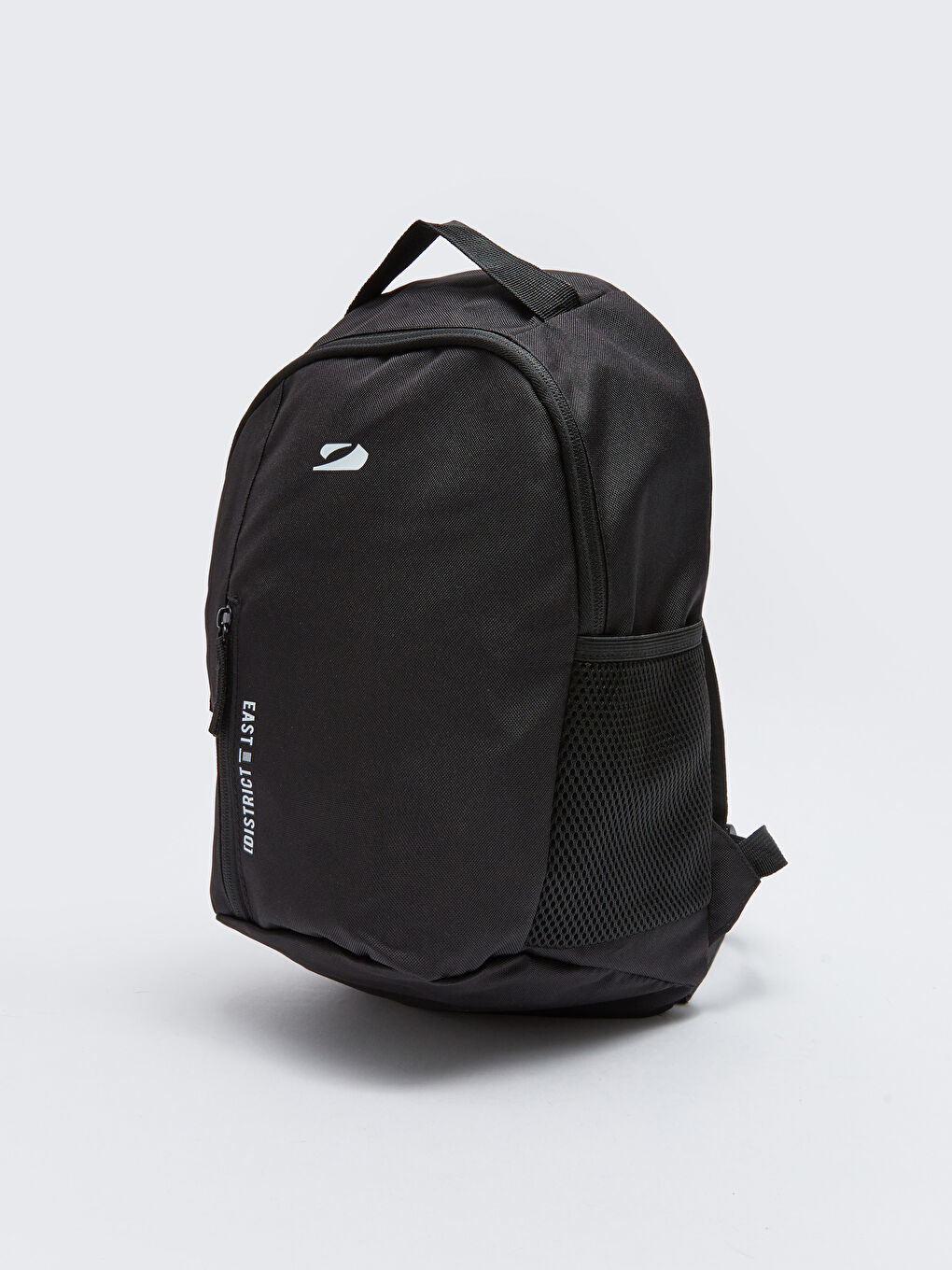 Siyah Yazı Baskılı Erkek Sırt Çantası-3