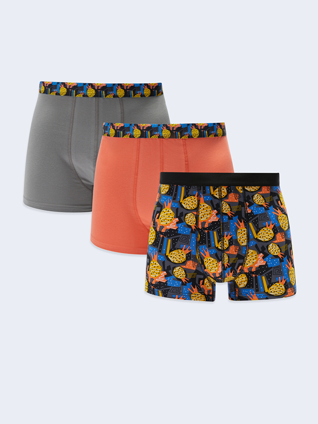 Standard Fit Cotton Stretch Men's Boxer 3-pack