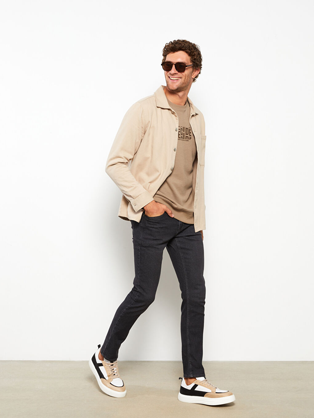 Siyah 750 Slim Fit Erkek Jean Pantolon