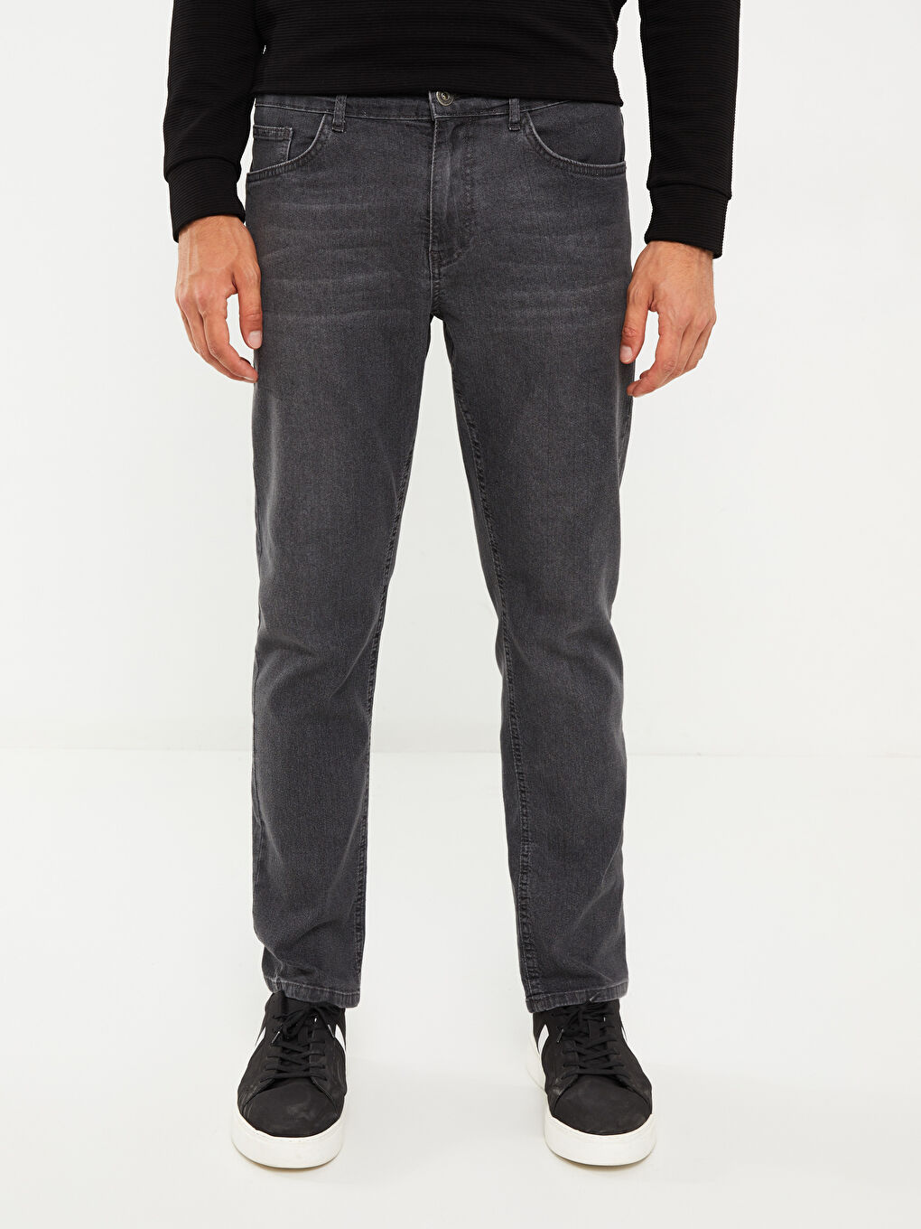Gri 779 Regular Fit Erkek Jean Pantolon-3