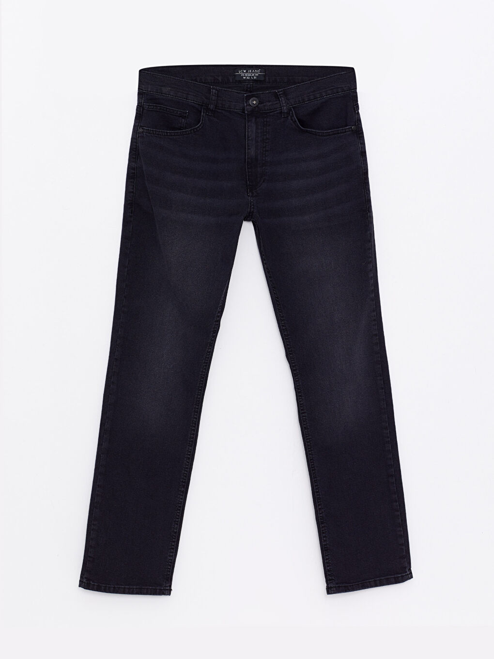 Siyah 779 Regular Fit Erkek Jean Pantolon-5