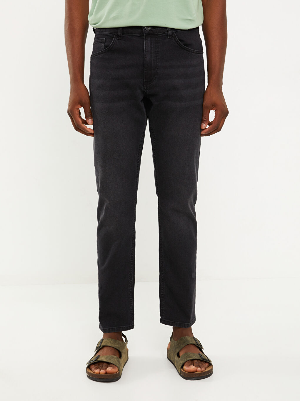 Siyah 779 Regular Fit Erkek Jean Pantolon-3