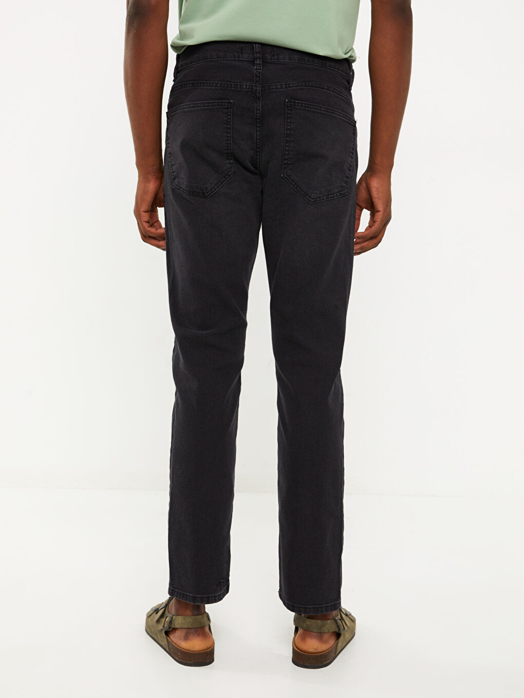 Siyah 779 Regular Fit Erkek Jean Pantolon-4