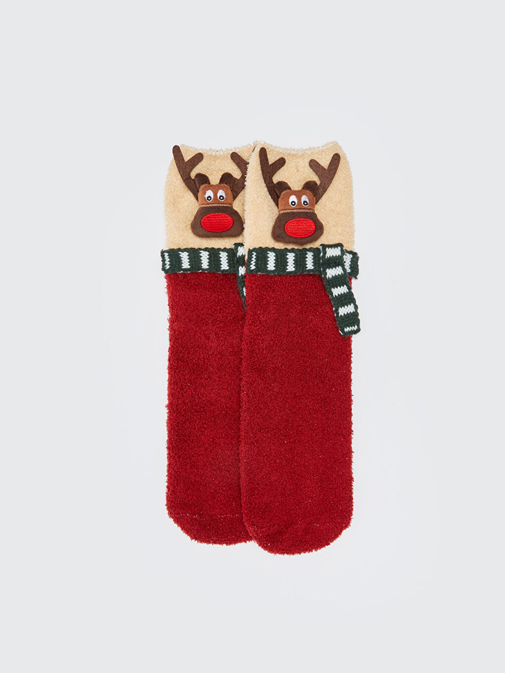 Embroidered Thick Home Socks