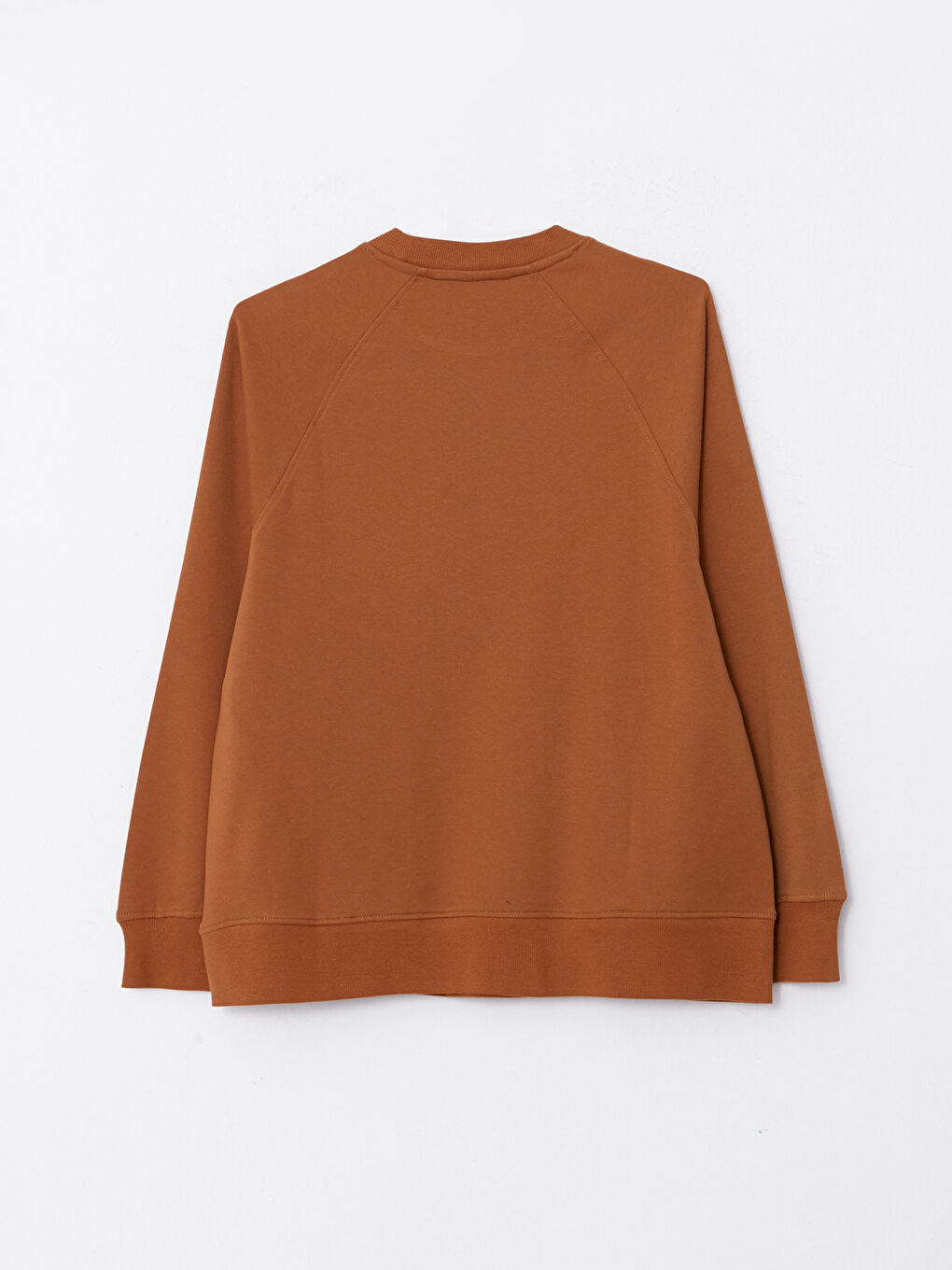 LCWAIKIKI Basic Crew Neck Plain Long Sleeve Women's Sweatshirt -W2DB34Z8-H4M