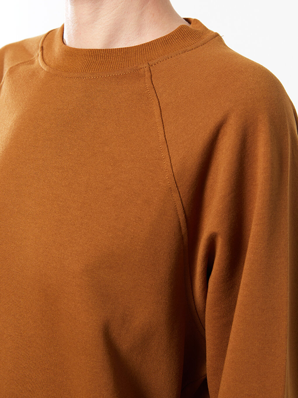LCWAIKIKI Basic Crew Neck Plain Long Sleeve Women's Sweatshirt -W2DB34Z8-H4M