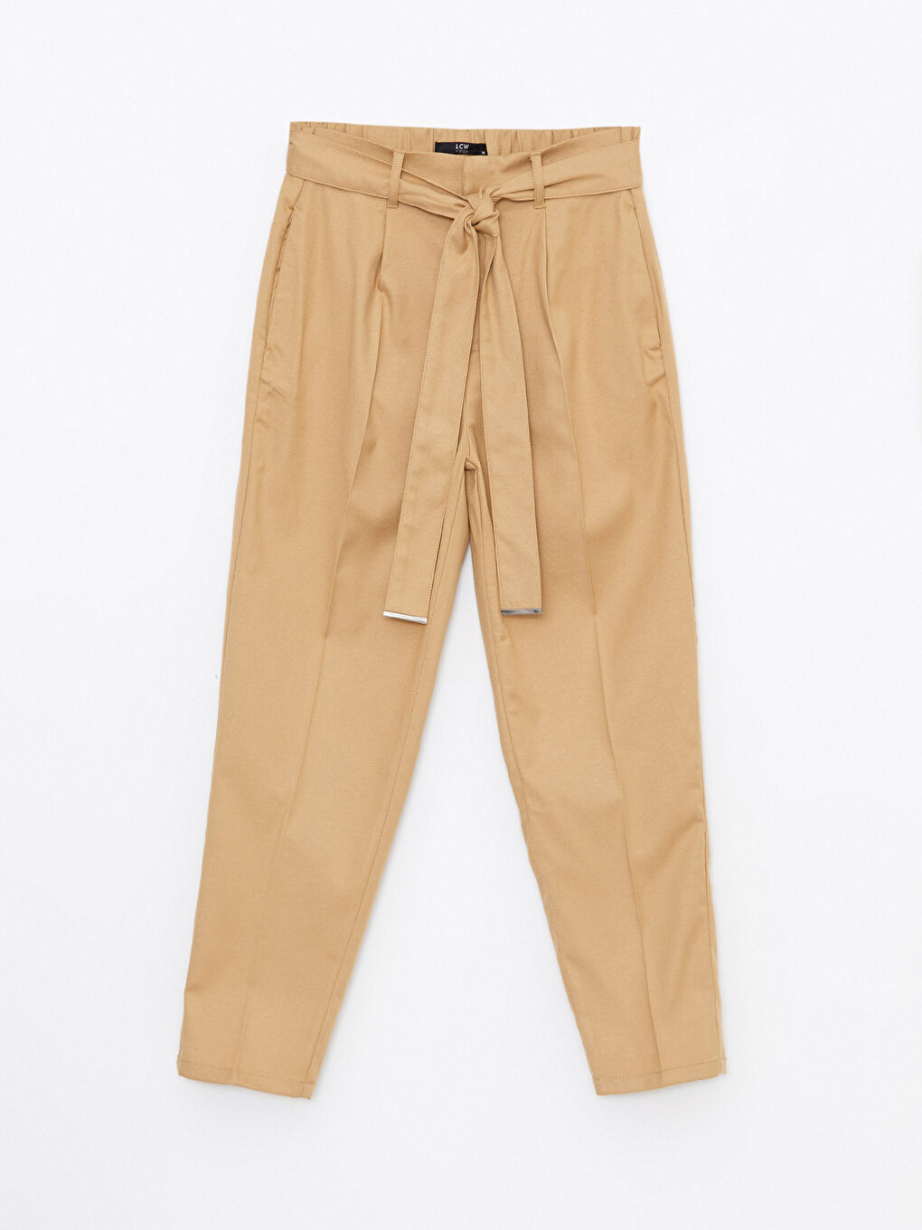 Ženske pantalone visokog struka, standardnog kroja, jednostavne-5