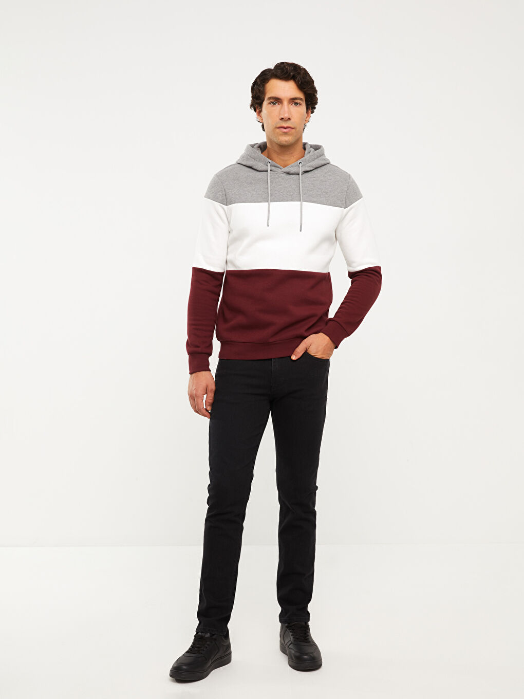 Siyah Regular Fit Erkek Jean Pantolon