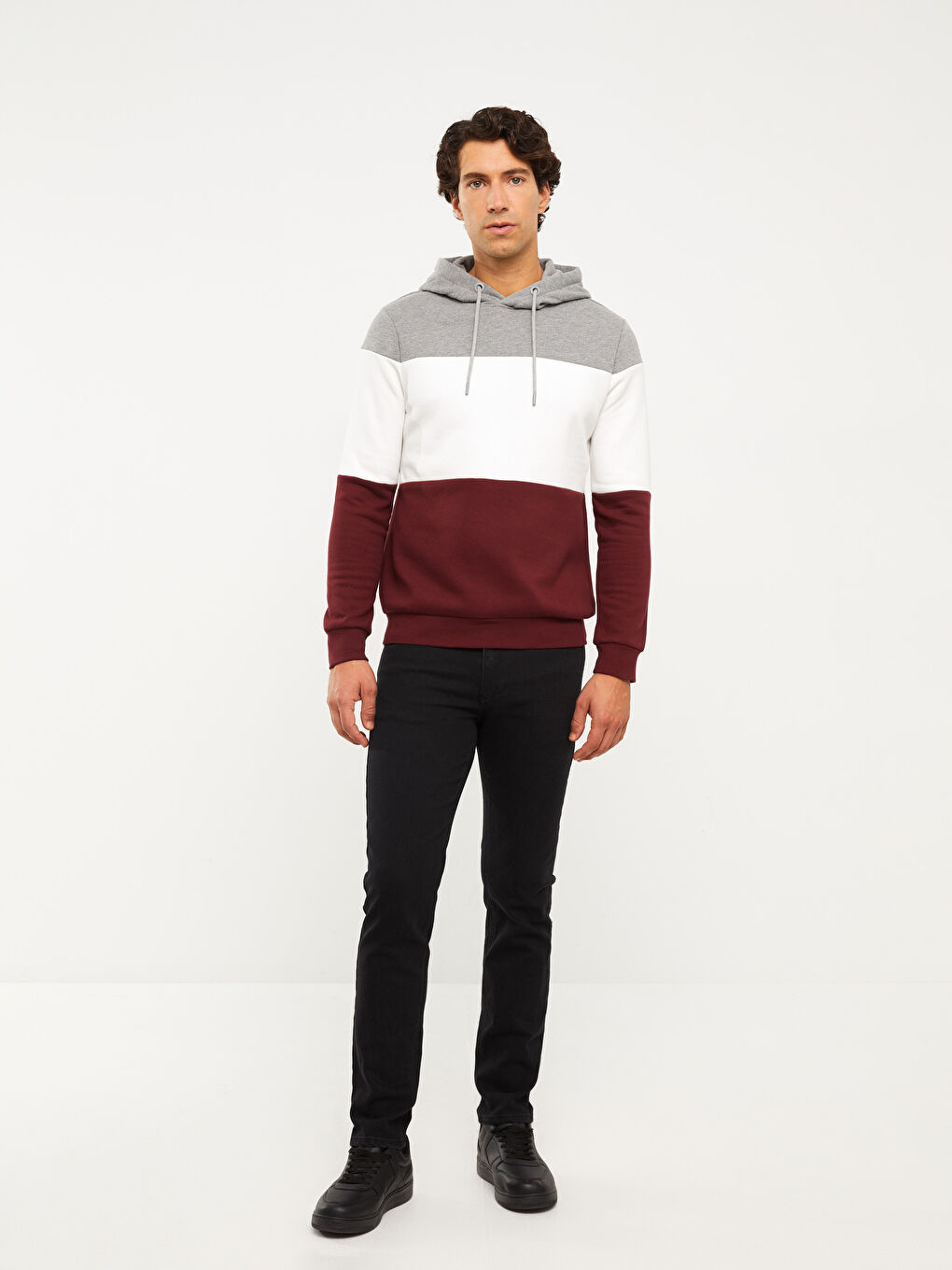 Siyah Regular Fit Erkek Jean Pantolon-1