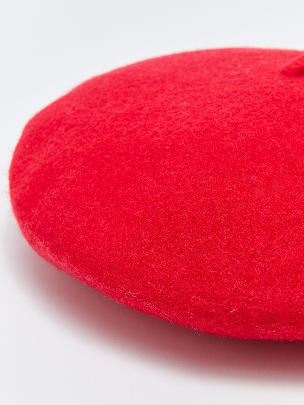 Kırmızı Düz Kaşe Kadın Ressam Şapkası-4