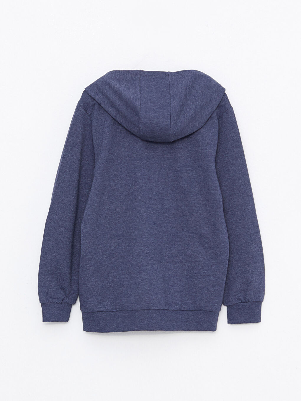 LCW ECO Hooded Basic Long Sleeve Boys' Zippered Sweatshirt -W2DB62Z4-JNK