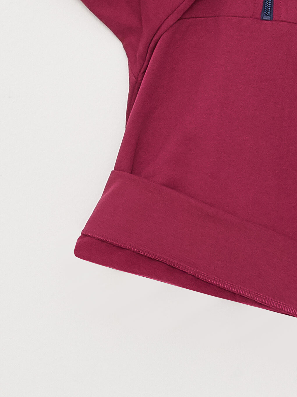 Mürdüm Dik Yaka Baskılı Uzun Kollu Erkek Çocuk Sweatshirt ve Eşofman Altı-4