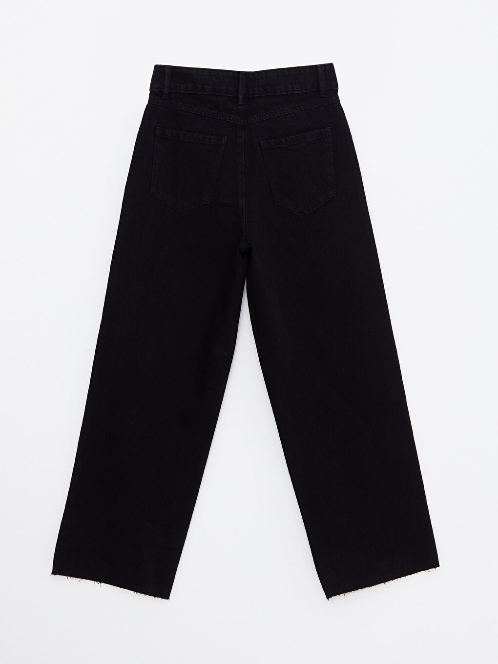 Women's Wideleg Regular Denim Trousers-6