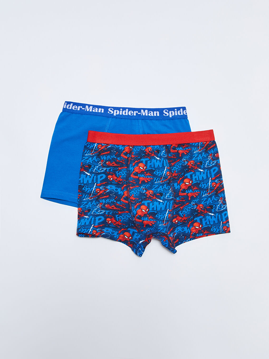 LCW Kids Spider-Man Printed Cotton Boy Boxer with 2 -W2DC30Z4-LSJ