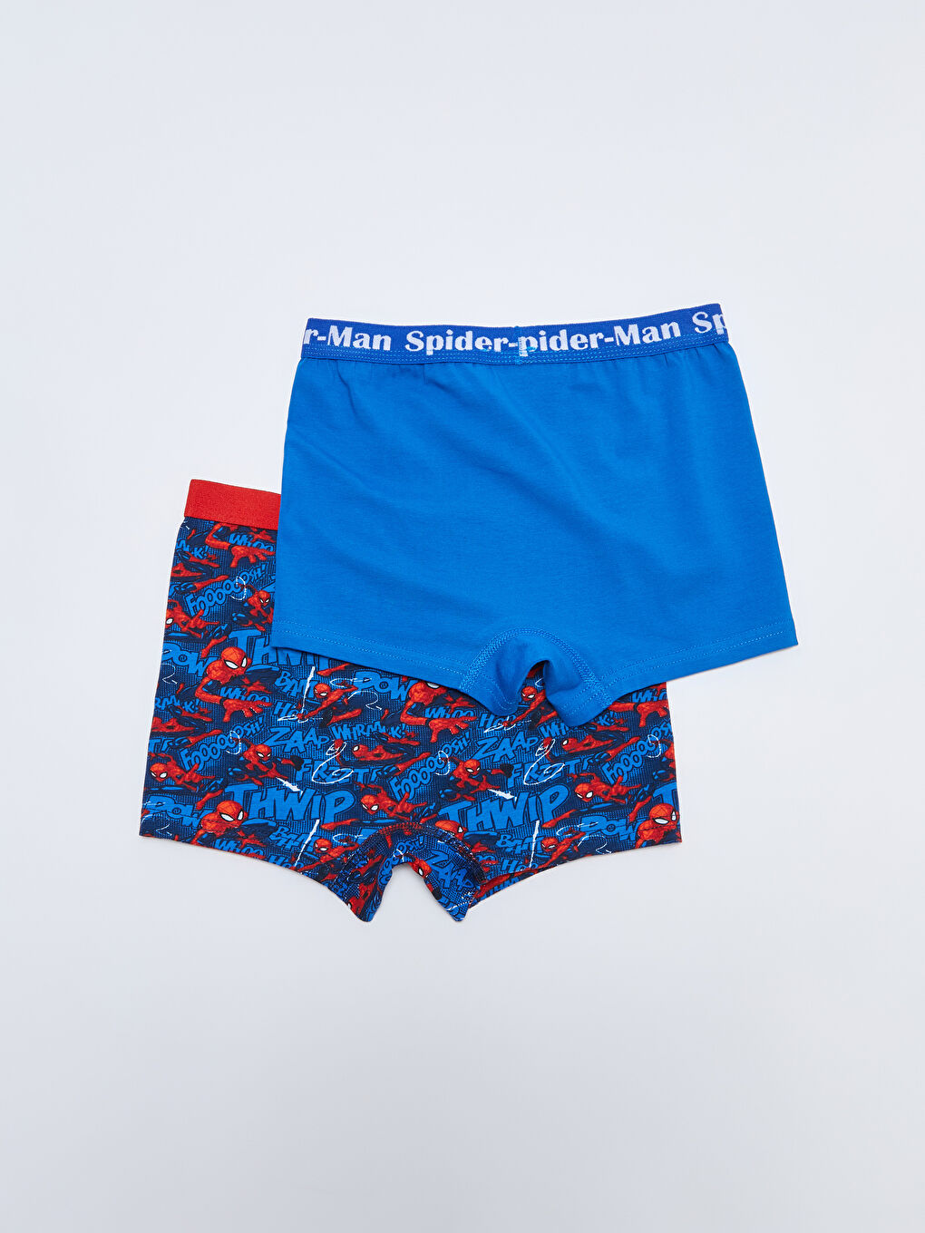 LCW Kids Spider-Man Printed Cotton Boy Boxer with 2 -W2DC30Z4-LSJ
