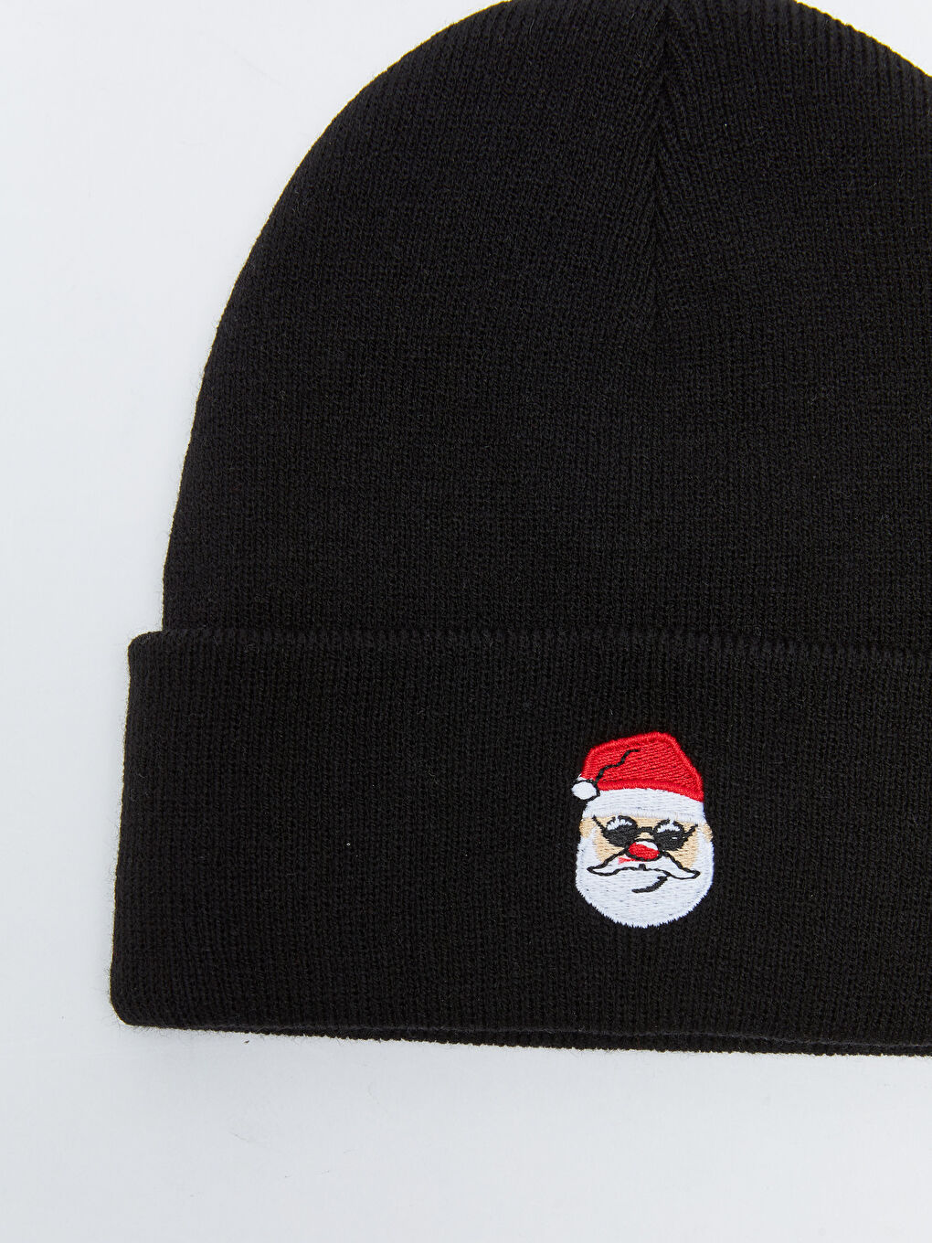 LCW ACCESSORIES Santa Claus Embroidered Men's Beanie -W2DC73Z8-HUC