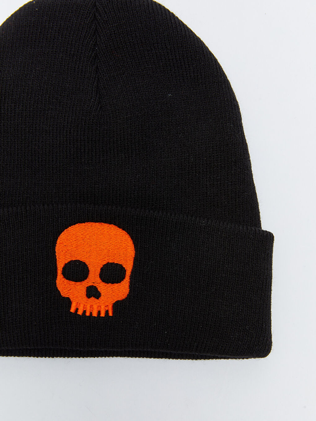 LCW ACCESSORIES H12 Skull Embroidered Men's Beret -W2DC75Z8-E0N