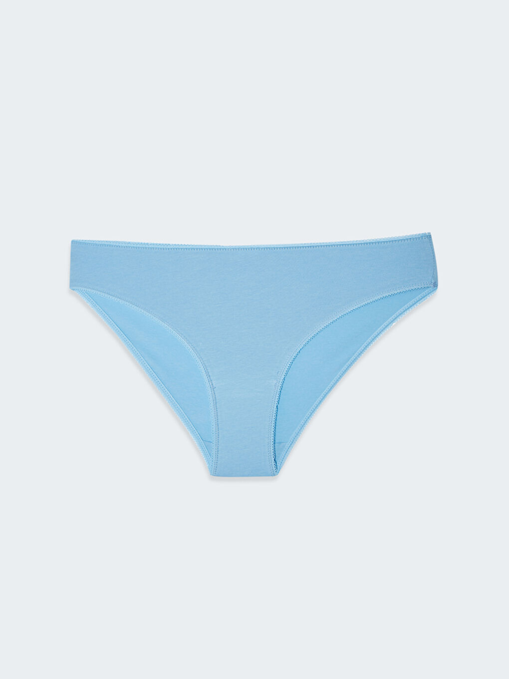 Mavi Düz Bikini Külot