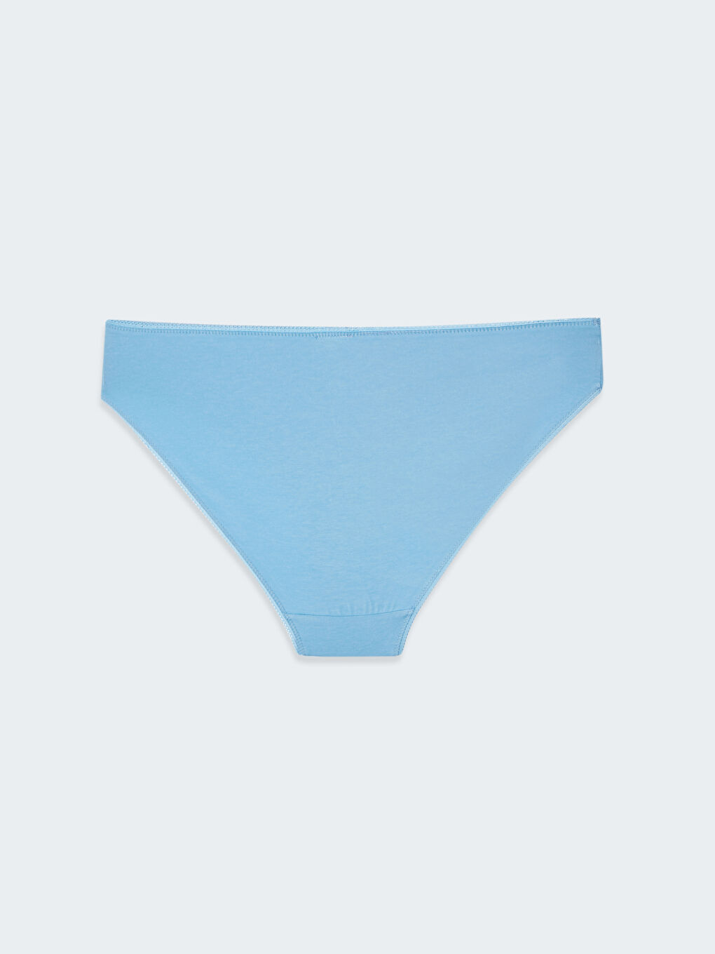 Mavi Düz Bikini Külot-1