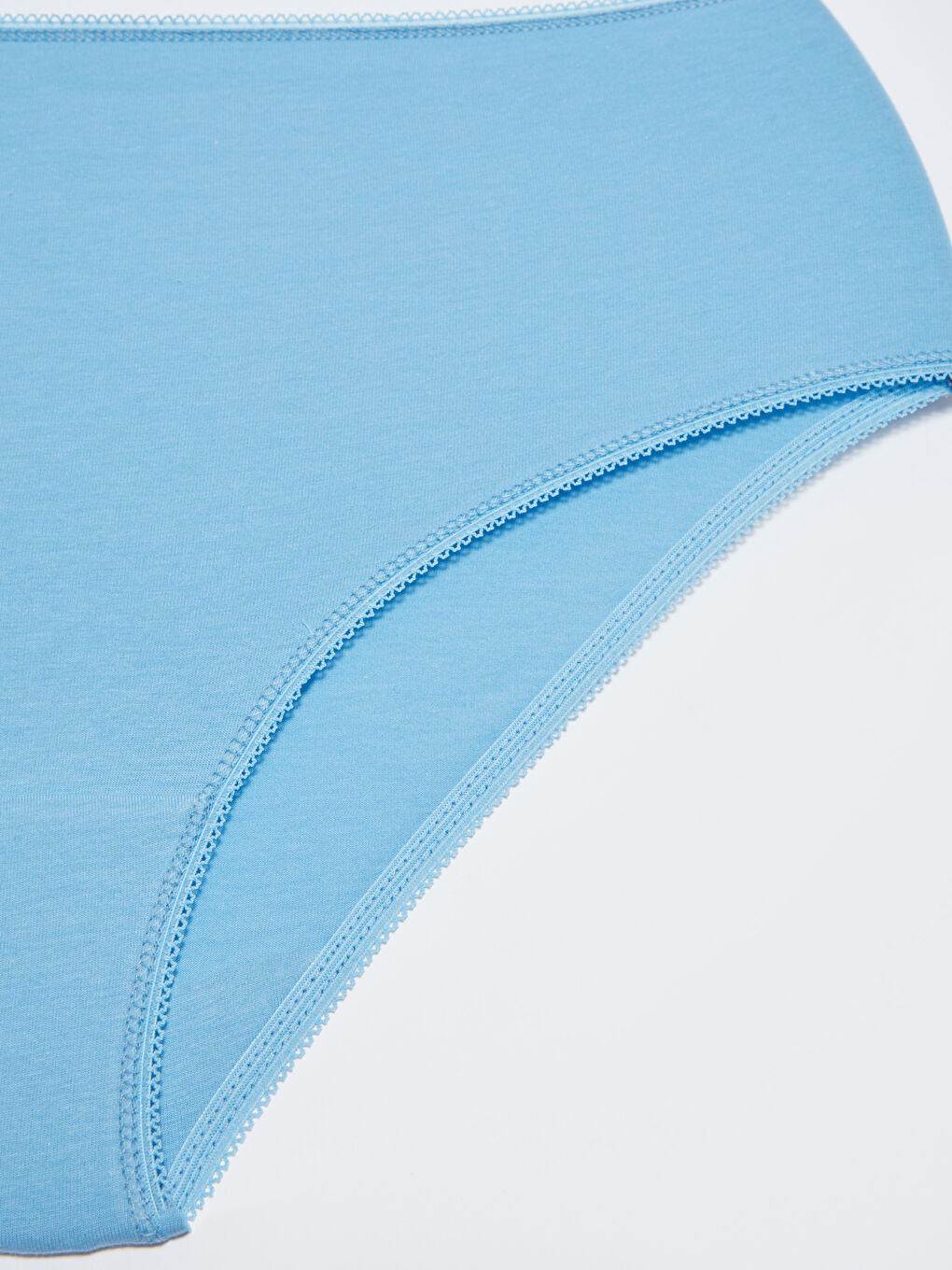 Mavi Düz Klasik Külot-2