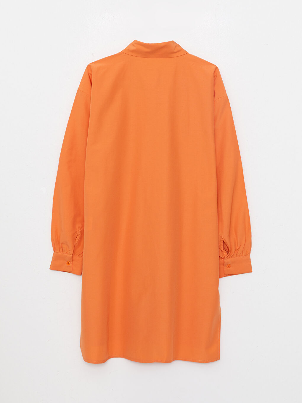 LC Waikiki Plain Long Sleeve Oversize Women's Shirt Tunic -W2DD49Z8-SHA