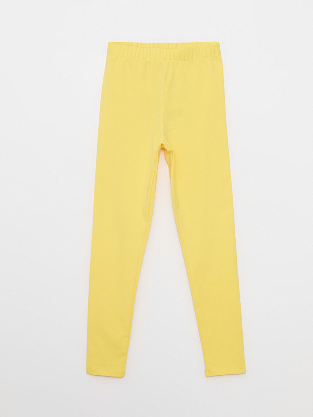 Elastic Waist Basic Cotton Girl Long Leggings