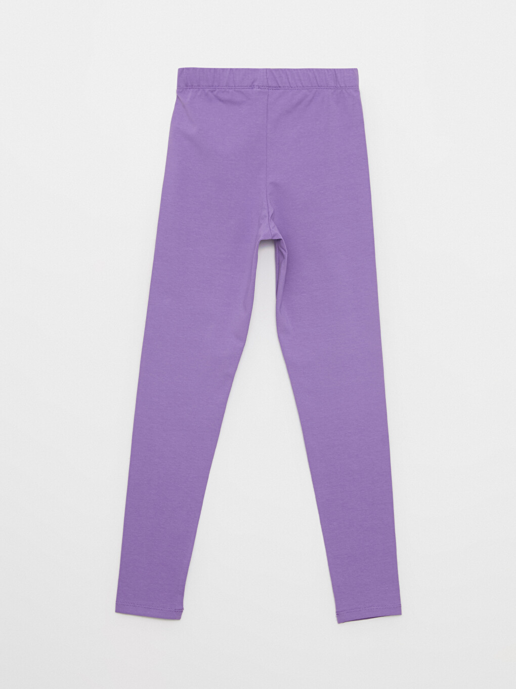 Leggins Pambuku Bazikë Të Gjatë Me Bel Elastik Për Vajza-1