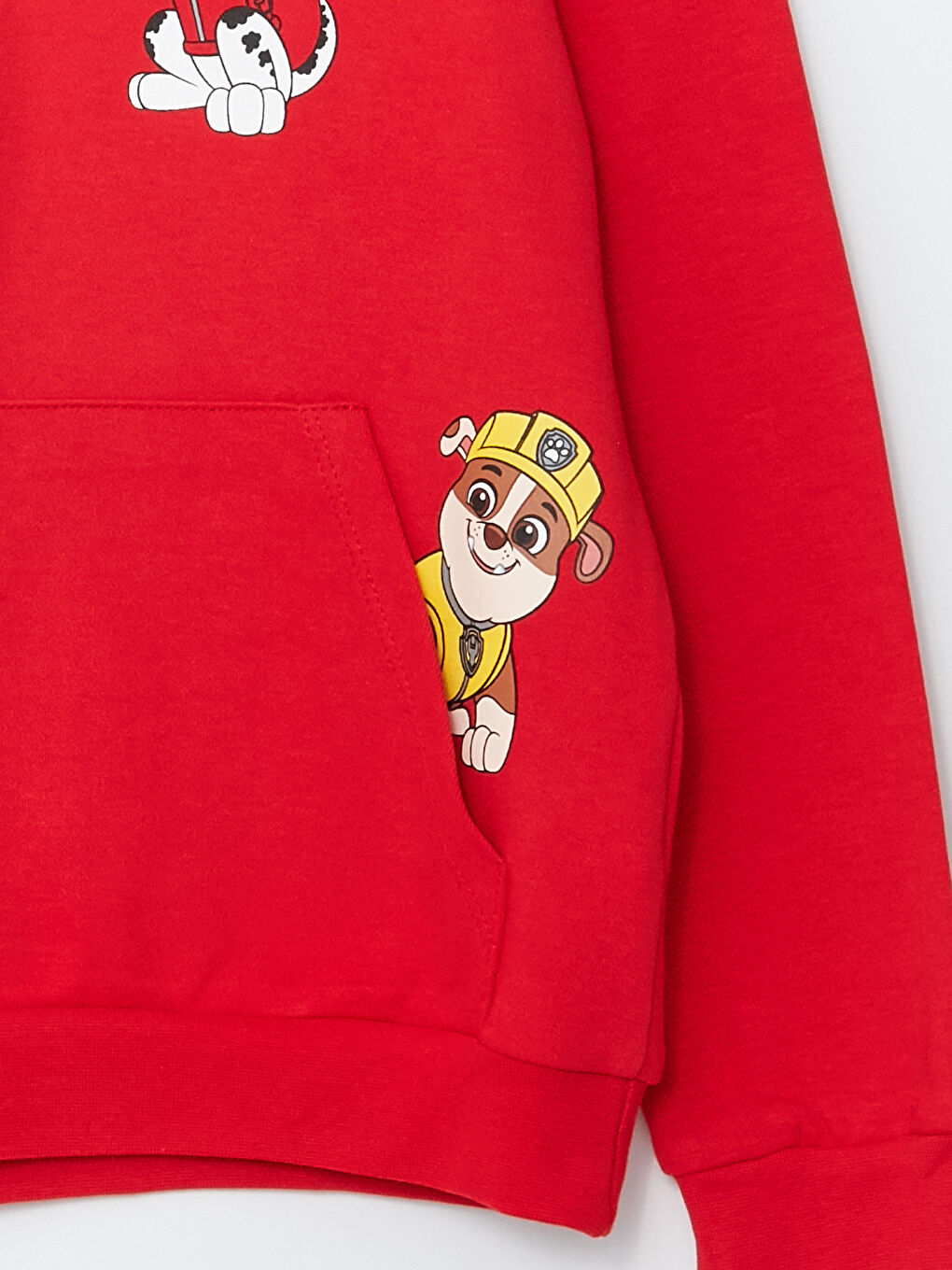 Crew Neck Paw Patrol Printed Long Sleeve Boy T-Shirt-2