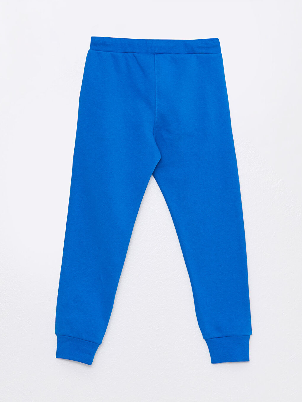 Mavi Beli Lastikli Real Madrid Baskılı Erkek Çocuk Jogger Eşofman Altı-1