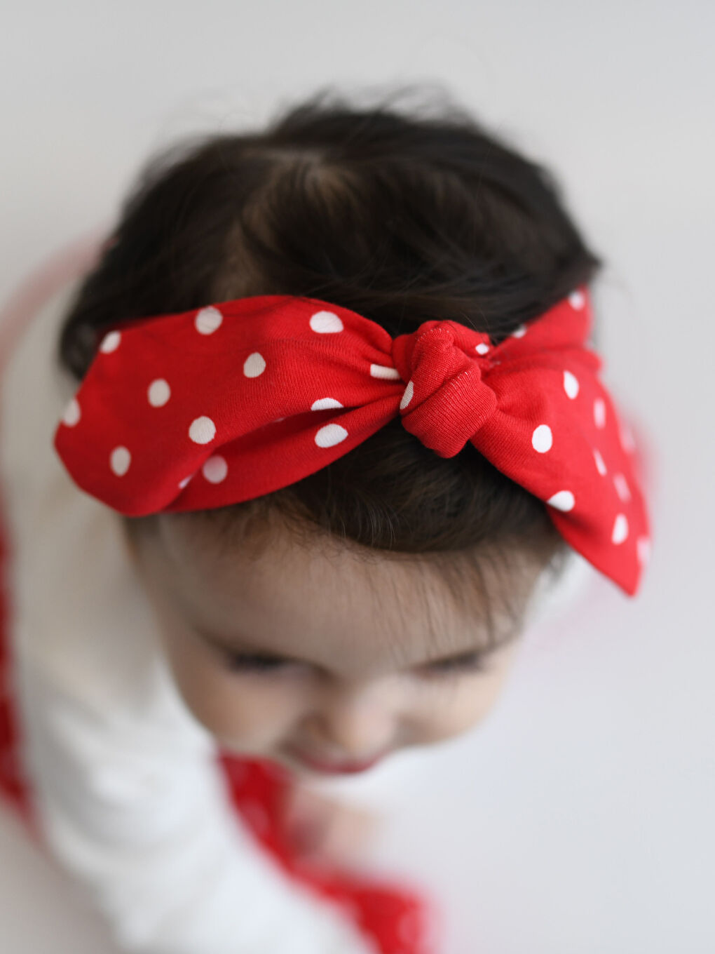 Ekru Bisiklet Yaka Uzun Kollu Minnie Mouse Baskılı Kız Bebek 3'lü Takım-2