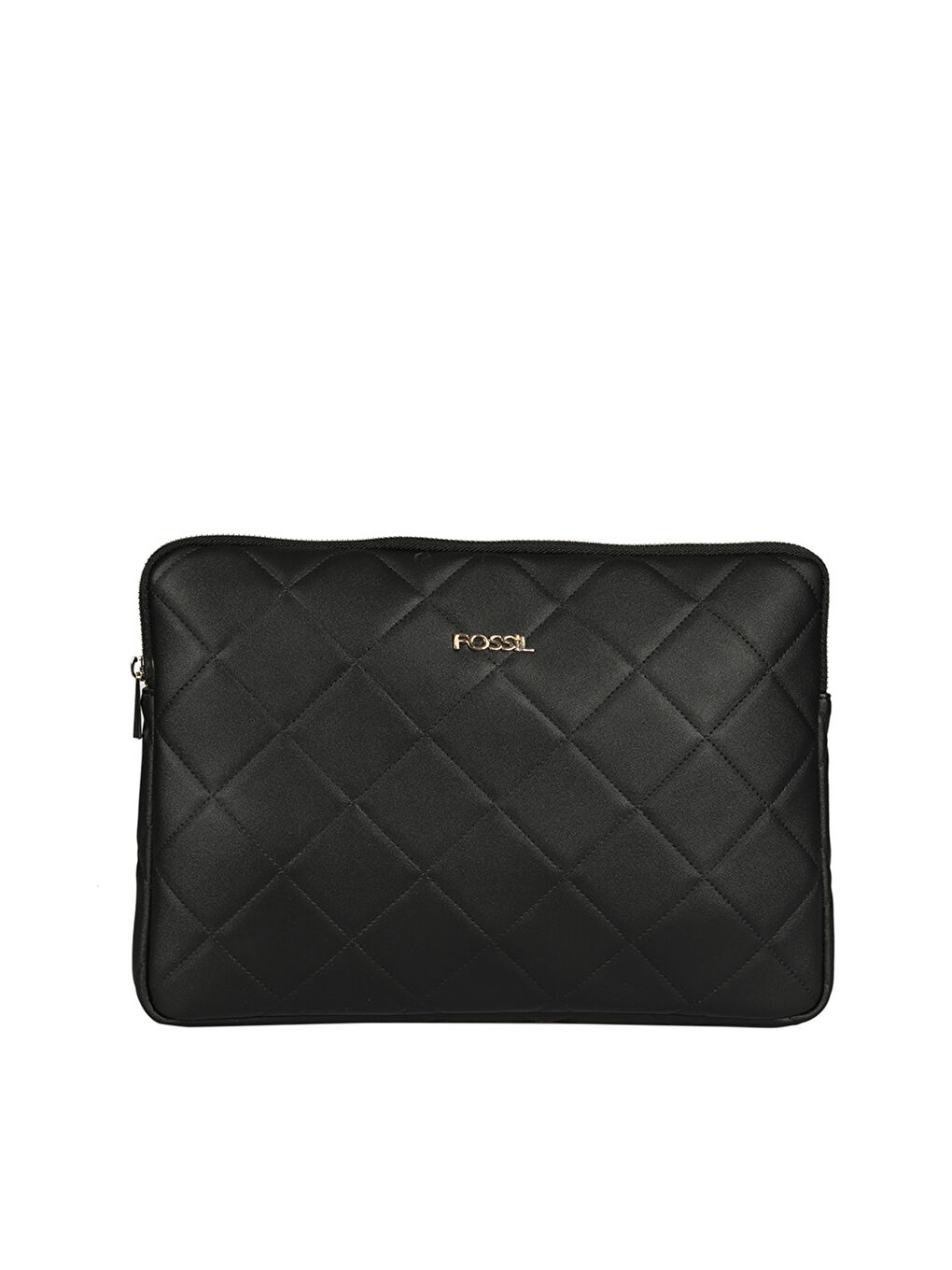 Siyah Fossil Deri Görünümlü Kadın Laptop Çantası