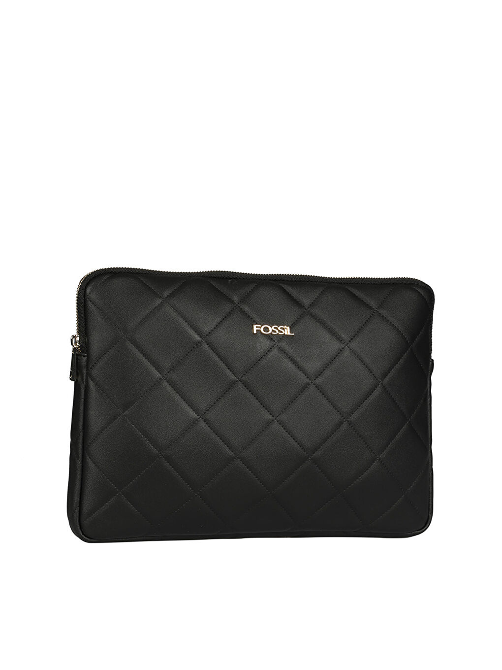 Siyah Fossil Deri Görünümlü Kadın Laptop Çantası-1