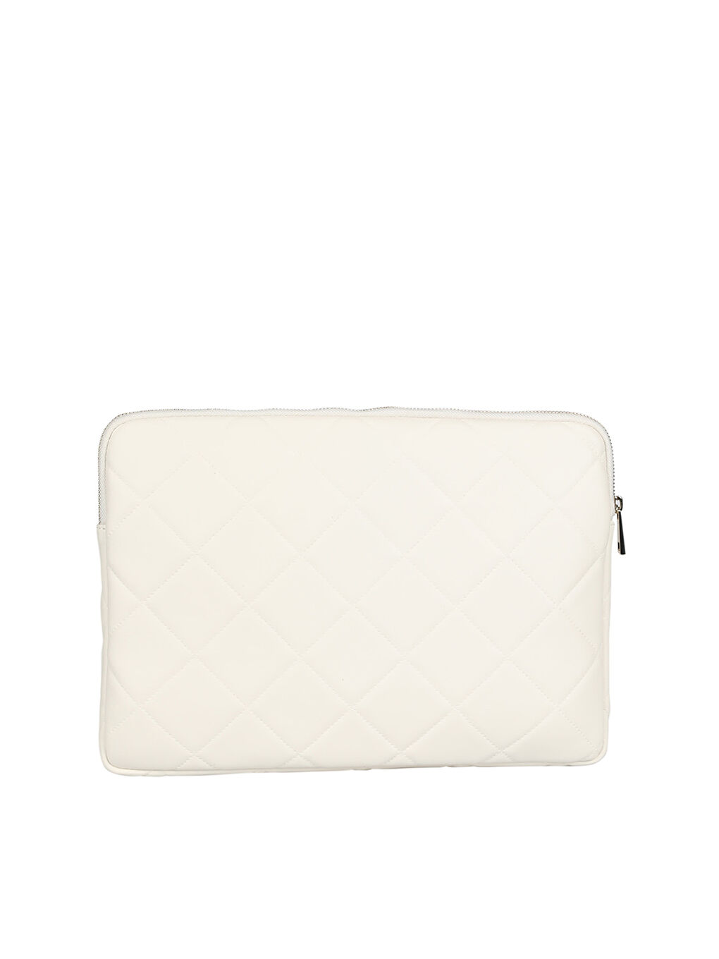 Beyaz Fossil Deri Görünümlü Kadın Laptop Çantası-2