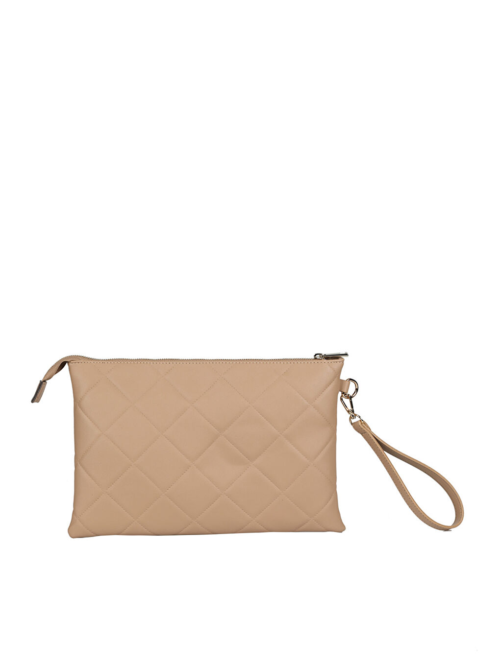 Kahverengi Fossil Deri Görünümlü Kadın El Çantası-2