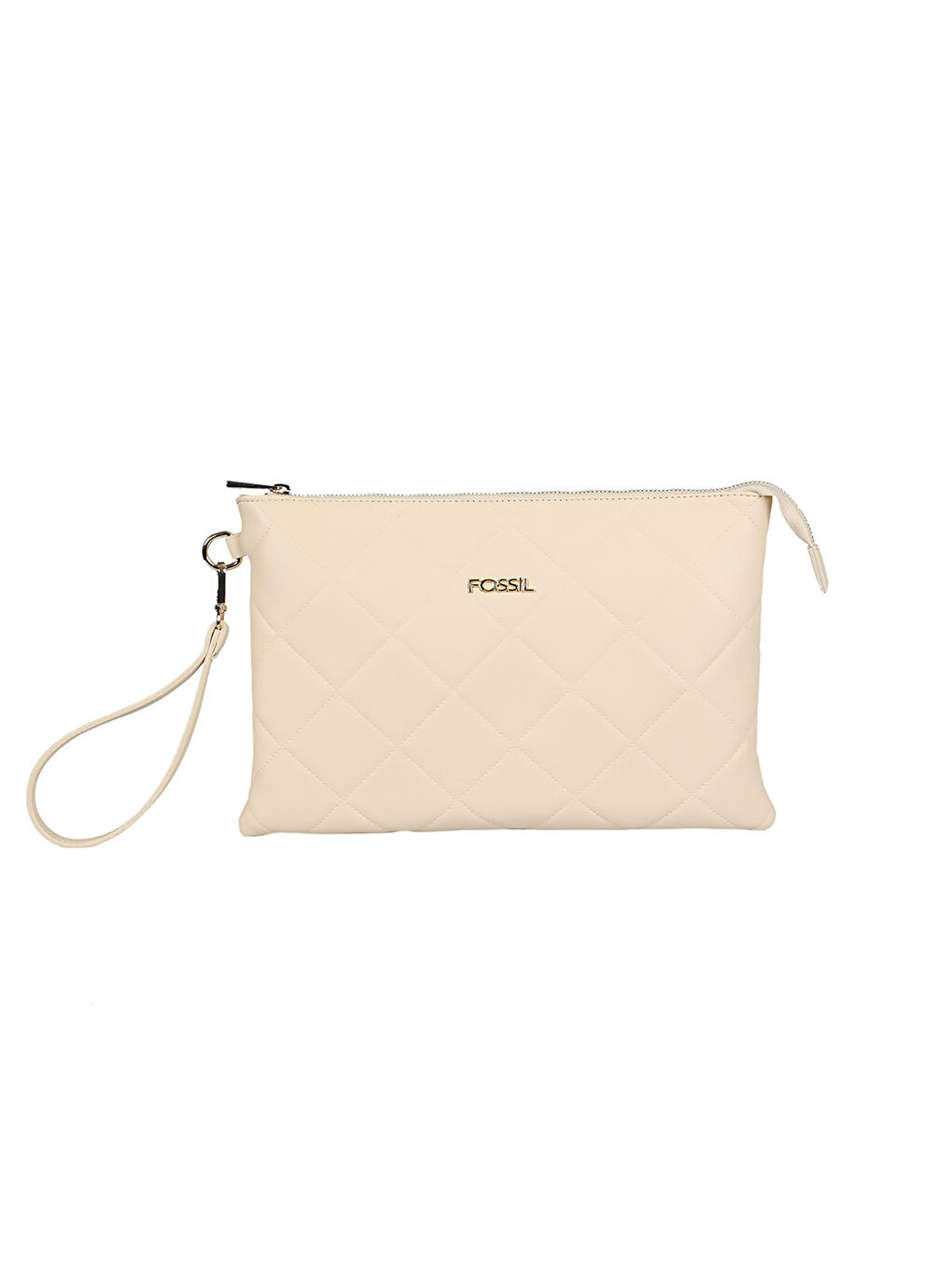 Bej Fossil Deri Görünümlü Kadın El Çantası