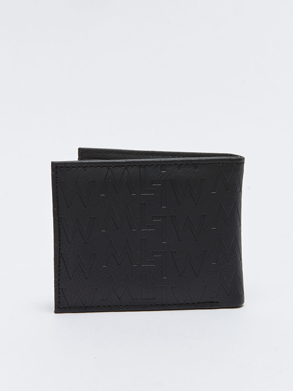 Siyah Deri Görünümlü Erkek Cüzdan-1