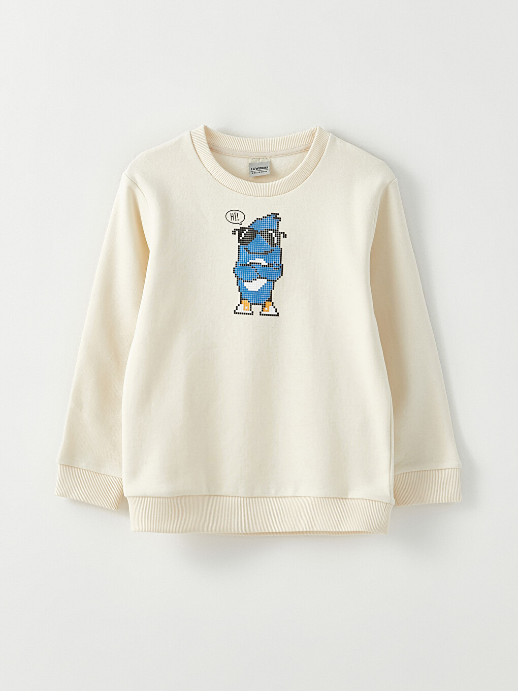Sweat-shirt À Col Rond Imprimé À Manches Longues Pour Garçons