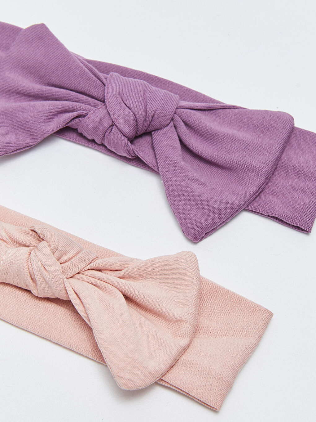 Bow Detailed Baby Girls Hair Bandana 2 Pack -W2DF70Z1-UTL