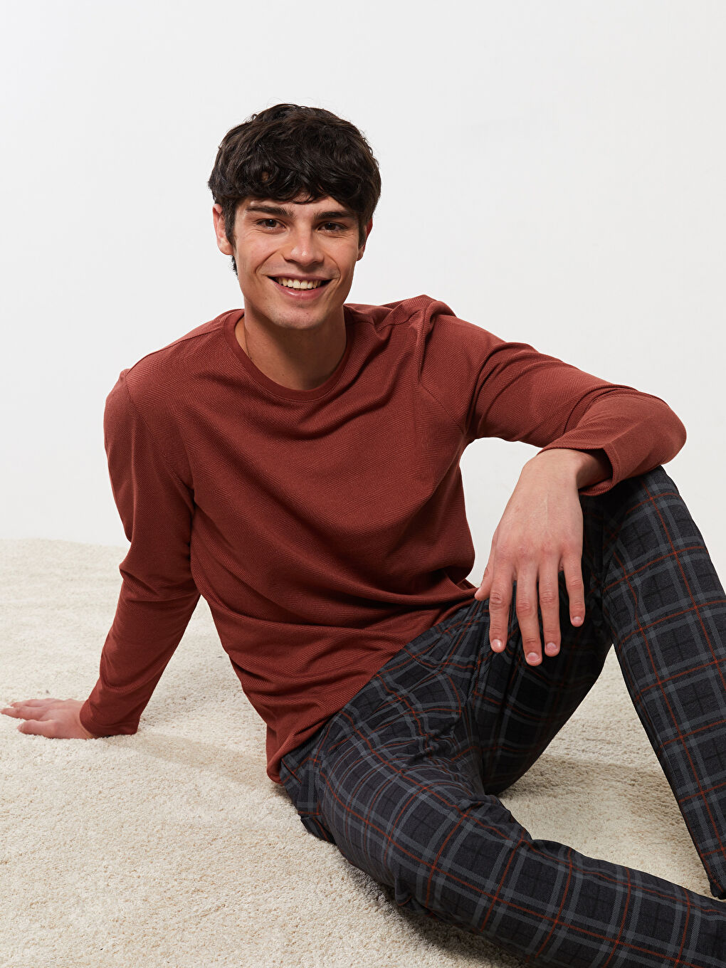 Мужской Пижамный Комплект Стандартного Кроя