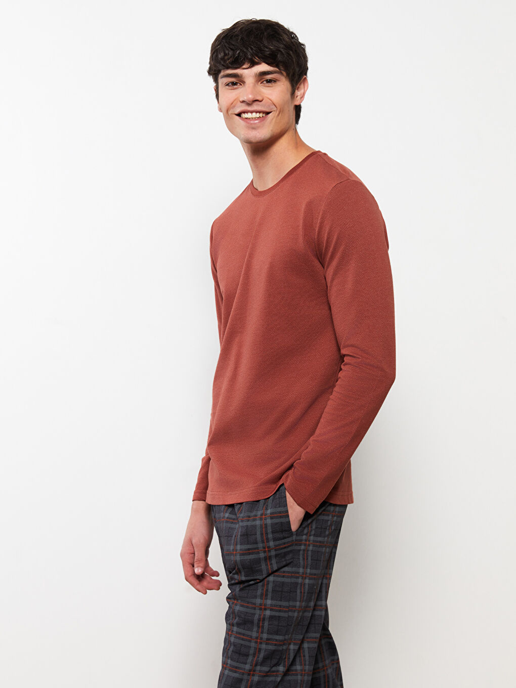 Мужской Пижамный Комплект Стандартного Кроя-1