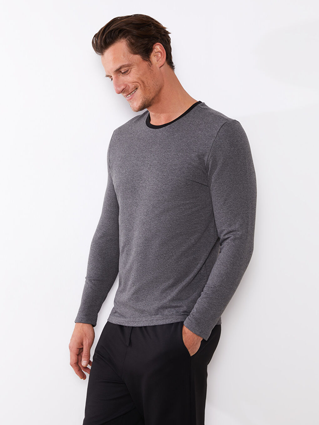 Стандартный крой Полярный Мужской Пижамный комплект-2